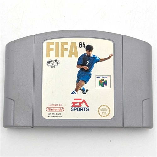 FIFA 64 - Cartridge - Nintendo 64 Game - (EUR) (B Grade) (Used)